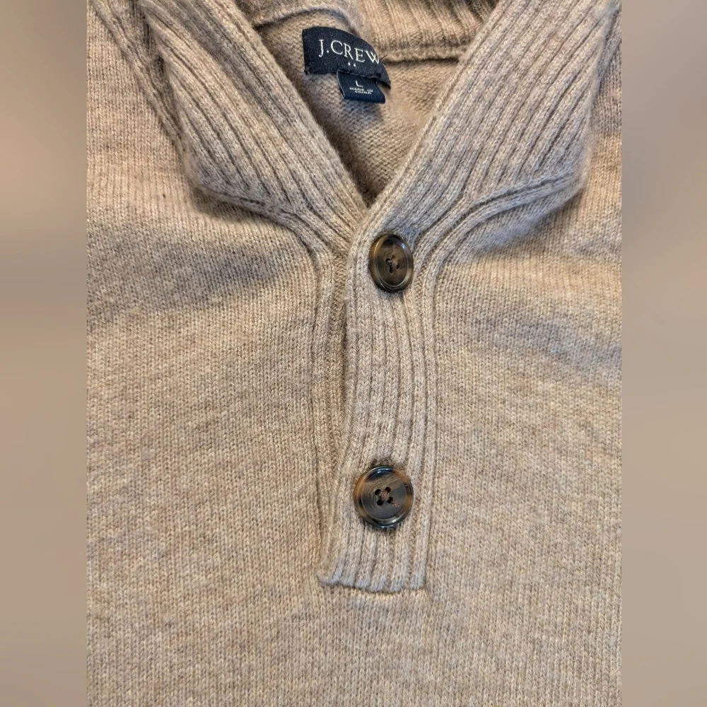J. Crew Shawl Collar Sweater